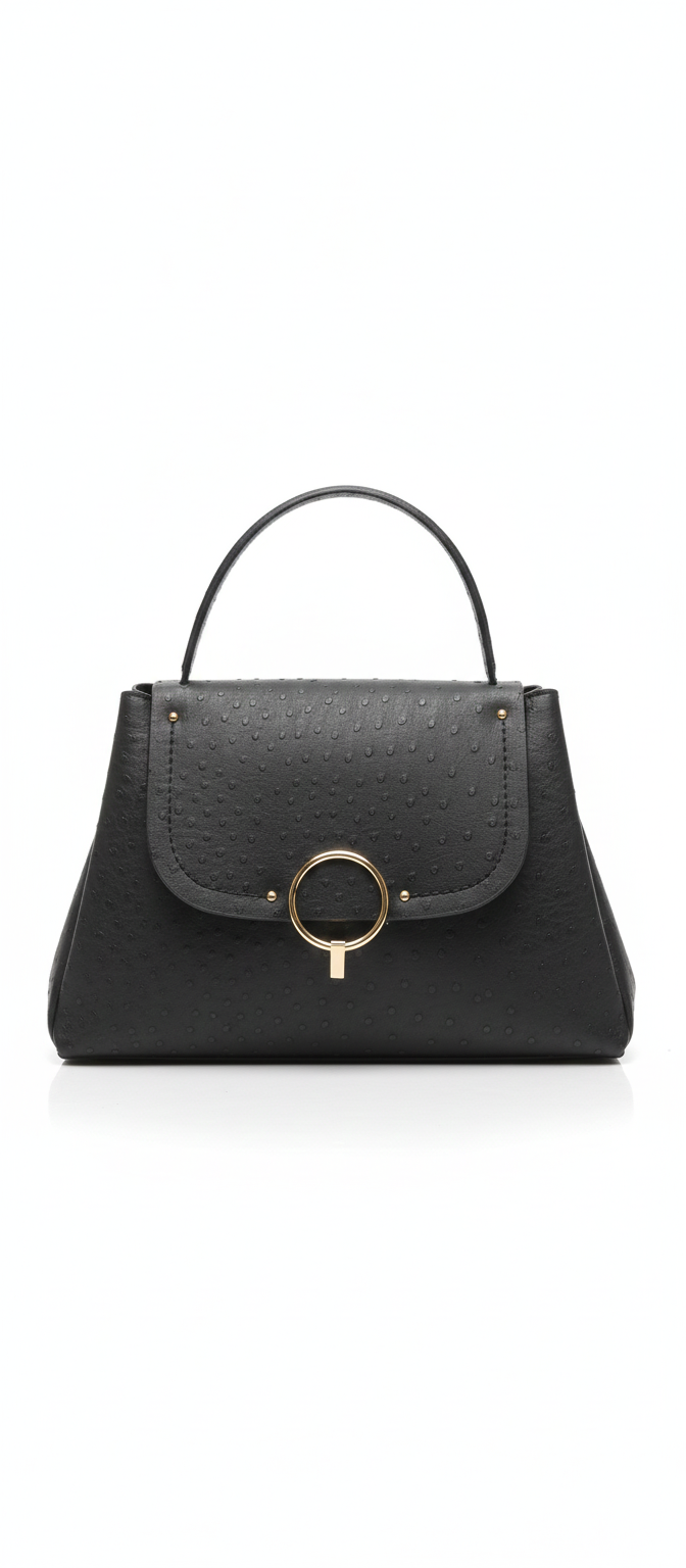 Tom & Eva Black Handbag