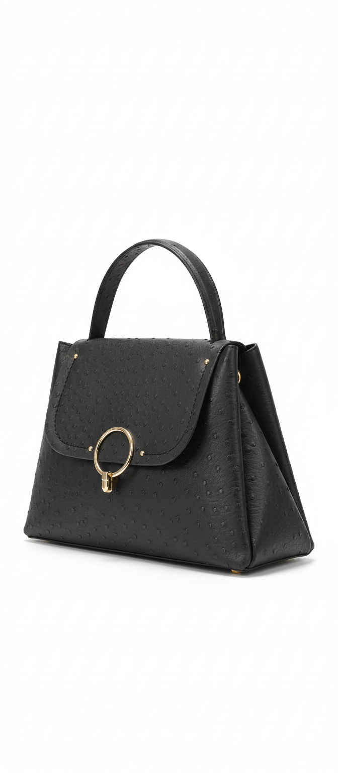 Tom & Eva Black Handbag