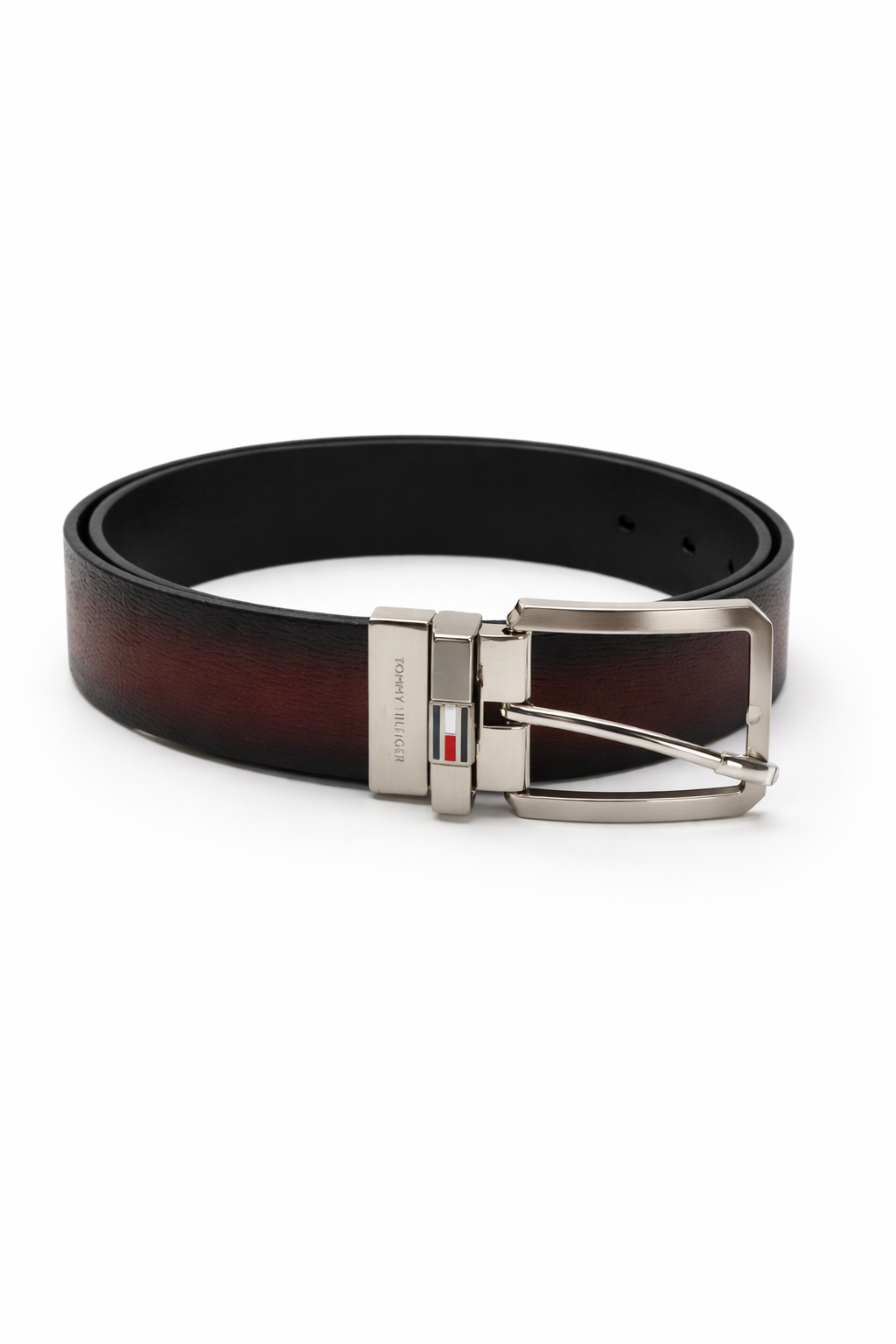 Tommy Hilfiger Men's Reversible Leather Belt - Black/Brown